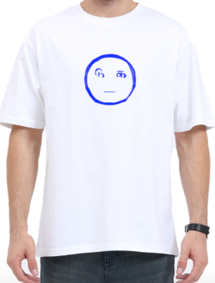 F**K Smiley Oversized Tee