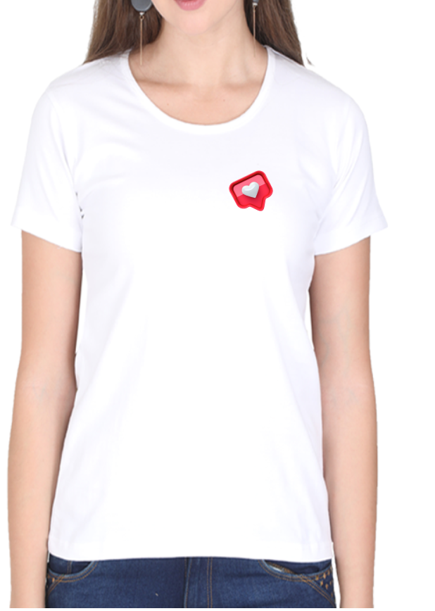 Printed Heart Logo